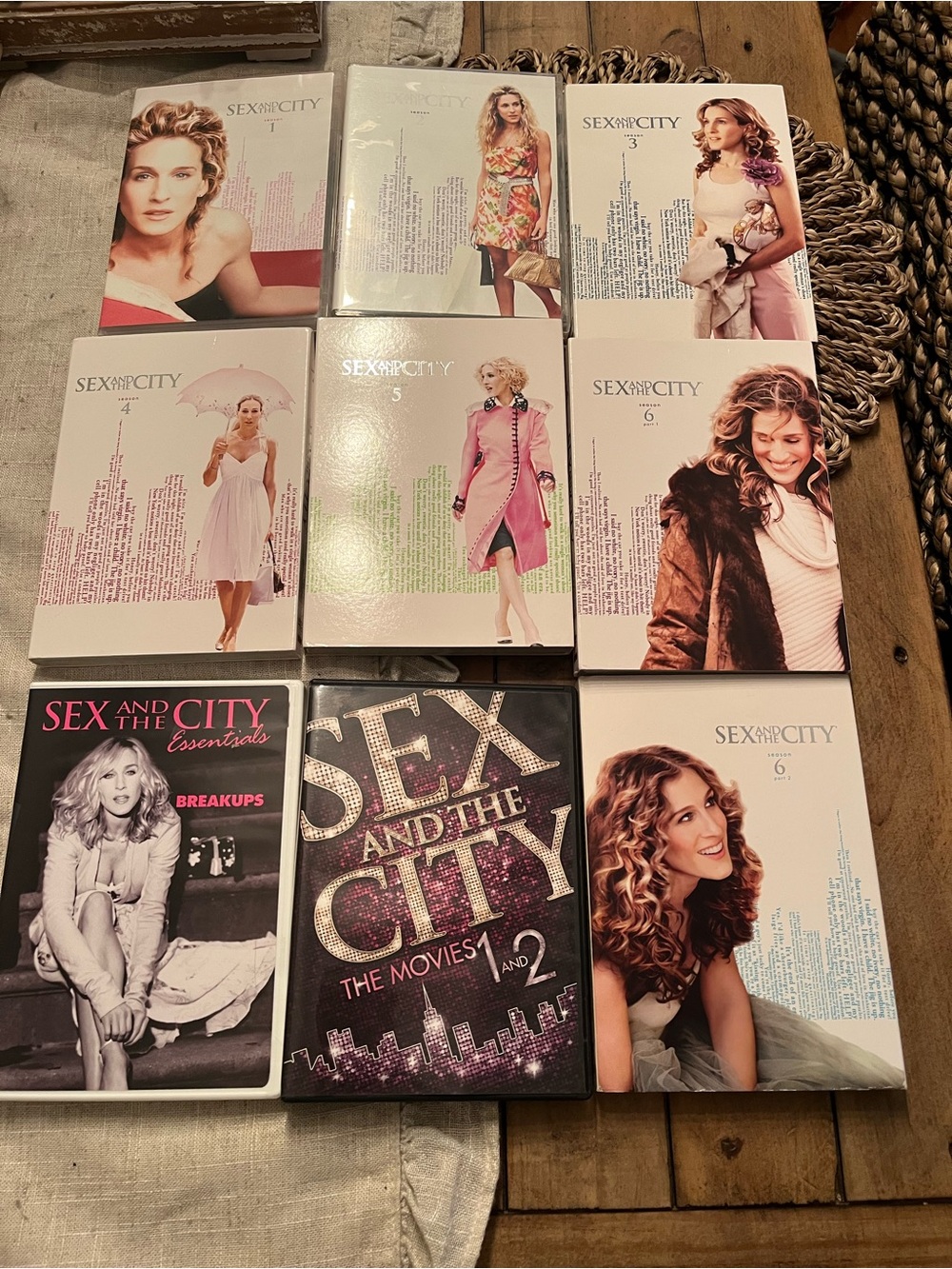 Sex and the City DVD Box Set Collection - plus bonus dvd’s